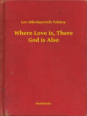 cover image of Where Love is, There God is Also